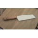 Fixe Cusine Acier14C28N et bois de loupe de cade